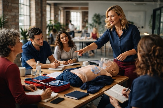 Opiekunka podczas nauki i notowania, rozwój zawodowy i szkolenia